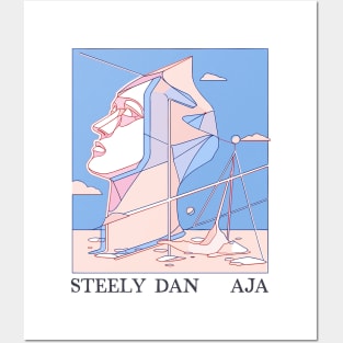 Steely Dan - Aja - Original Fan Art Posters and Art